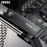 MSI SPATIUM M560 SSD 1TB - Disque SSD Interne 1 to PCIe 5.0 NVMe M.2, Lecture 10200 MB/s, Écriture 8400 MB/s, 3D NAND, Sécurité 