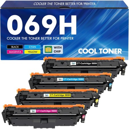 Cool Toner 069H 069 Cartouche de Toner Compatible pour Canon i sensys MF752cdw 069H 069 ImageCLASS MF751Cdw MF753Cdw MF752Cdw MF