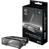 MSI SPATIUM M570 Pro PCIe 5.0 NVMe M.2 2TB FROZR - Disque SSD Interne 2 to avec radiateur, PCIe 5.0 NVMe M.2, Lecture 12400 MB/s