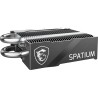 MSI SPATIUM M570 Pro PCIe 5.0 NVMe M.2 2TB FROZR - Disque SSD Interne 2 to avec radiateur, PCIe 5.0 NVMe M.2, Lecture 12400 MB/s