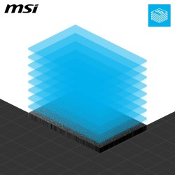 MSI SPATIUM M560 SSD 2TB - Disque SSD Interne 2 to PCIe 5.0 NVMe M.2, Lecture 10300 MB/s, Écriture 8700 MB/s, 3D NAND, Sécurité 