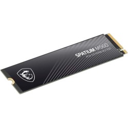 MSI SPATIUM M560 SSD 2TB - Disque SSD Interne 2 to PCIe 5.0 NVMe M.2, Lecture 10300 MB/s, Écriture 8700 MB/s, 3D NAND, Sécurité 