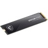 MSI SPATIUM M560 SSD 2TB - Disque SSD Interne 2 to PCIe 5.0 NVMe M.2, Lecture 10300 MB/s, Écriture 8700 MB/s, 3D NAND, Sécurité 