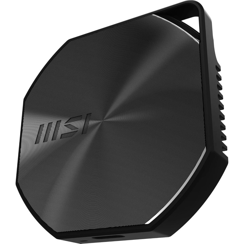 MSI DATAMAG 20Gbps 2TB - Disque SSD Externe Portable magnétique USB Type-C pour PC/Mac/iPhone/Android/Console, Capacité 2 to, 16