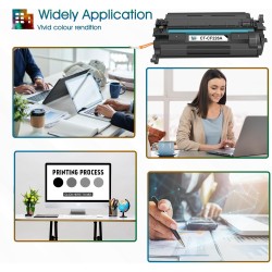CF226A 26A Cartouche de Toner Noir: 2-Pack Compatible Remplacement pour HP 26A CF226A 26X CF226X pour LaserJet Pro M402dn M402n 