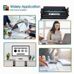 CF226A 26A Cartouche de Toner Noir: 2-Pack Compatible Remplacement pour HP 26A CF226A 26X CF226X pour LaserJet Pro M402dn M402n 