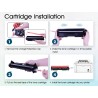 Cool Toner Cartouche de Toner Compatible pour HP 17A CF217A Laserjet Pro MFP M130FW M130FN M130NW M130A Pro M102w M102a M130 M10