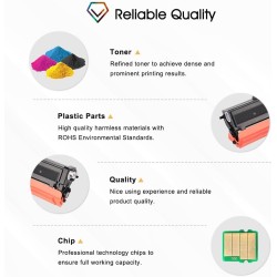 Cool Toner TN423 Lot de 4 Cartouches de Toner compatibles pour Brother TN-423 TN-421 TN421 HL-L8260CDW HL-L8360CDW MFC-L8690CDW 