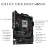 ASUS ROG STRIX B650E-F Gaming Wifi - Carte mère AMD Ryzen AM5 ATX (12 plus 2 phases d'alimentation, DDR5, 3 x M.2, PCIe 5.0, WiF