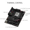 ASUS ROG STRIX B650E-F Gaming Wifi - Carte mère AMD Ryzen AM5 ATX (12 plus 2 phases d'alimentation, DDR5, 3 x M.2, PCIe 5.0, WiF