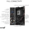 ASUS ROG STRIX B650E-F Gaming Wifi - Carte mère AMD Ryzen AM5 ATX (12 plus 2 phases d'alimentation, DDR5, 3 x M.2, PCIe 5.0, WiF