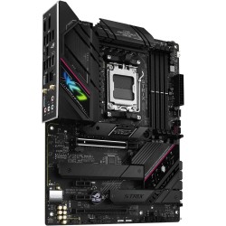 ASUS ROG STRIX B650E-F Gaming Wifi - Carte mère AMD Ryzen AM5 ATX (12 plus 2 phases d'alimentation, DDR5, 3 x M.2, PCIe 5.0, WiF