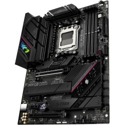 ASUS ROG STRIX B650E-F Gaming Wifi - Carte mère AMD Ryzen AM5 ATX (12 plus 2 phases d'alimentation, DDR5, 3 x M.2, PCIe 5.0, WiF