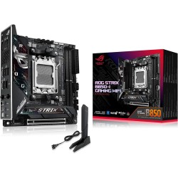 ASUS ROG Strix B850-I Gaming WiFi AMD Mini-ITX Motherboard, 10+2+1 Power Stages, DDR5 Slots, Two M.2 Slots, PCIe® 5.0, WiFi 7, U