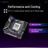 ASUS ROG Strix B850-I Gaming WiFi AMD Mini-ITX Motherboard, 10+2+1 Power Stages, DDR5 Slots, Two M.2 Slots, PCIe® 5.0, WiFi 7, U