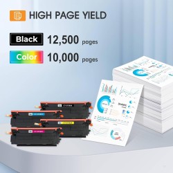Cool Toner Compatible pour 508X 508A CF360X Color LaserJet Enterprise M553 M552 MFP M577 M552dn M553dn M553n M553x CF361X CF362X