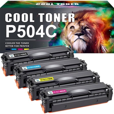 Cool Toner Compatibles de Cartouche de Toner pour Samsung CLT-P504C CLT-504S CLT-K504S CLT-C504S CLT-M504S CLT-Y504S Xpress SL-C