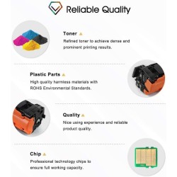 Cool Toner Compatibles de Cartouche de Toner pour Samsung CLT-P504C CLT-504S CLT-K504S CLT-C504S CLT-M504S CLT-Y504S Xpress SL-C