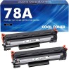 Cool Toner Cartouche de toner compatible pour HP CE278A 78A HP Laserjet MFP M1536DNF M1536 P1566 P1560 P1606 P1606DN LBP6200D (N