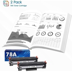 Cool Toner Cartouche de toner compatible pour HP CE278A 78A HP Laserjet MFP M1536DNF M1536 P1566 P1560 P1606 P1606DN LBP6200D (N