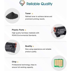 Cool Toner Cartouche de toner compatible pour HP CE278A 78A HP Laserjet MFP M1536DNF M1536 P1566 P1560 P1606 P1606DN LBP6200D (N