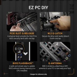 ASUS TUF Gaming B850-E WiFi – Carte mère Gaming AMD ATX