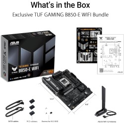 ASUS TUF Gaming B850-E WiFi – Carte mère Gaming AMD ATX