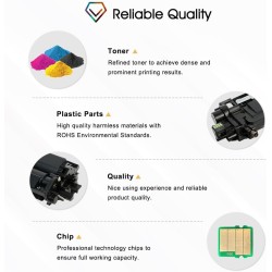 TN247 DCP-L3550CDW TN-243CMYK Toner: Compatible pour Brother MFC-L3750CDW Toner TN243 MFC-L3770CDW HL-L3210CW HL-L3230CDW MFC-L3