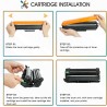 TN247 DCP-L3550CDW TN-243CMYK Toner: Compatible pour Brother MFC-L3750CDW Toner TN243 MFC-L3770CDW HL-L3210CW HL-L3230CDW MFC-L3