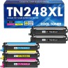 TN248XL TN248 MFC-L3760CDW Toner 5-Pack Compatible pour Brother TN-248 TN-248XL TN-248CMYK MFC-L3740CDW DCP-L3560CDW MFC-L3740CD