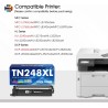 TN248XL TN248 MFC-L3760CDW Toner 5-Pack Compatible pour Brother TN-248 TN-248XL TN-248CMYK MFC-L3740CDW DCP-L3560CDW MFC-L3740CD