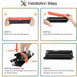 TN248XL TN248 MFC-L3760CDW Toner 5-Pack Compatible pour Brother TN-248 TN-248XL TN-248CMYK MFC-L3740CDW DCP-L3560CDW MFC-L3740CD