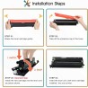 TN248XL TN248 MFC-L3760CDW Toner 5-Pack Compatible pour Brother TN-248 TN-248XL TN-248CMYK MFC-L3740CDW DCP-L3560CDW MFC-L3740CD
