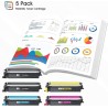 TN248XL TN248 MFC-L3760CDW Toner 5-Pack Compatible pour Brother TN-248 TN-248XL TN-248CMYK MFC-L3740CDW DCP-L3560CDW MFC-L3740CD