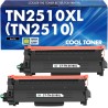 TN2510XL TN2510 TN-2510XL MFC-L2800DW Toner: Compatible pour Brother TN 2510XL 2510 XL TN-2510 pour DCP-L2627DWE DCP-L2665DW DCP