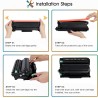 TN2510XL TN2510 TN-2510XL MFC-L2800DW Toner: Compatible pour Brother TN 2510XL 2510 XL TN-2510 pour DCP-L2627DWE DCP-L2665DW DCP