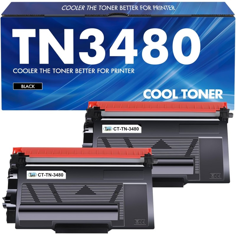 Cool Toner TN3480 Cartuccia Toner Compatibile per Brother TN3480 TN-3480 HL-L5100DN MFC-L5750DW HL-L5200DW HL-L6300DW MFC-L6800D