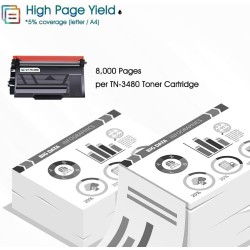 Cool Toner TN3480 Cartuccia Toner Compatibile per Brother TN3480 TN-3480 HL-L5100DN MFC-L5750DW HL-L5200DW HL-L6300DW MFC-L6800D