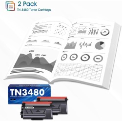 Cool Toner TN3480 Cartuccia Toner Compatibile per Brother TN3480 TN-3480 HL-L5100DN MFC-L5750DW HL-L5200DW HL-L6300DW MFC-L6800D