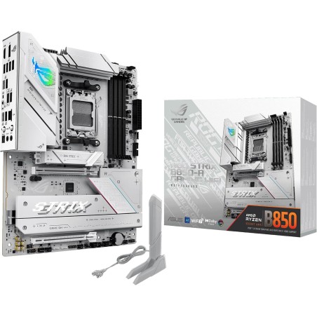 ASUS ROG Strix B850-A Gaming WiFi AMD ATX Motherboard, 14+2+2 Power Stages, DDR5 Slots, Four M.2 Slots, PCIe® 5.0, WiFi 7, USB 2