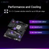 ASUS ROG Strix B850-E Gaming WiFi AMD Motherboard, 16+2+2 Power Stages, DDR5 Slots, Five M.2 Slots, PCIe® 5.0, WiFi 7, USB4® Typ