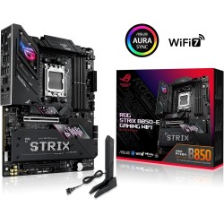 ASUS ROG Strix B850-E Gaming WiFi AMD Motherboard, 16+2+2 Power Stages, DDR5 Slots, Five M.2 Slots, PCIe® 5.0, WiFi 7, USB4® Typ