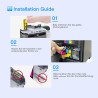 LxTek Cartouches LC3219XL d'encre Compatible pour Brother LC3219XL LC3217 LC3219 XL pour Brother MFC-J5330DW MFC-J5335DW MFC-J57