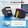 LxTek 301XL 301 XL Cartouche Remplacement pour HP Cartouche 301 XL Noir et Couleur pour HP 301XL pour DeskJet 2050 2540 1050 251