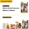 Kodak Dock Plus 4Pass Imprimante Photo (10x15cm) + Paquet avec 90 Papier Photo (10 Feuilles Initiales + Paquet de 80 Feuilles)