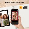 Kodak Dock Plus 4Pass Imprimante Photo (10x15cm) + Pack d'accessoires avec 90 Papier Photo (10 Feuilles Initiales + Paquet de 80