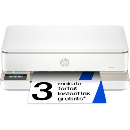 HP Envy 6120e, 714L8B, Imprimante Multifonction, Jet d'encre, A4, Couleur, Impression Recto Verso Automatique, Jusqu'à 10 ppm, W