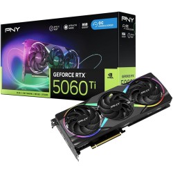 PNY GEFORCE RTX™ 5060 Ti 8GB ARGB Overclocked Triple Fan DLSS 4