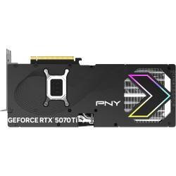 PNY Carte Graphique GEFORCE RTX™ 5070 Ti 16Go ARGB Overclocked Triple Fan Plus DLSS 4