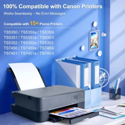 CMYBabee PG‑560XL CL‑561XL Cartouches Remplacement pour Canon 560 561 XL Compatibles avec Canon PIXMA TS5350i TS5350a TS5350 TS7